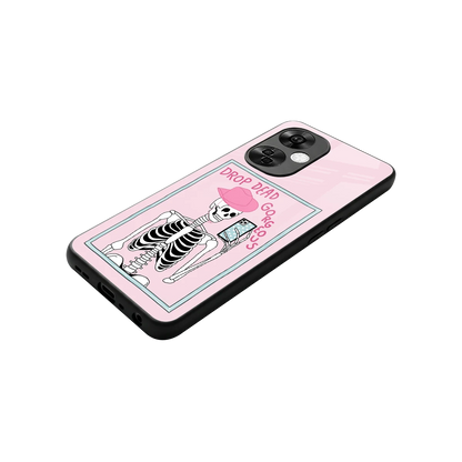 Drop Dead Gorgeous stylish phone case for oneplus nord ce 3 lite | glossy glass and slim fit