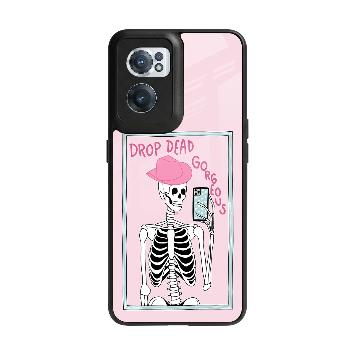 Drop Dead Gorgeous back phone cover | glass case for oneplus nord ce 2