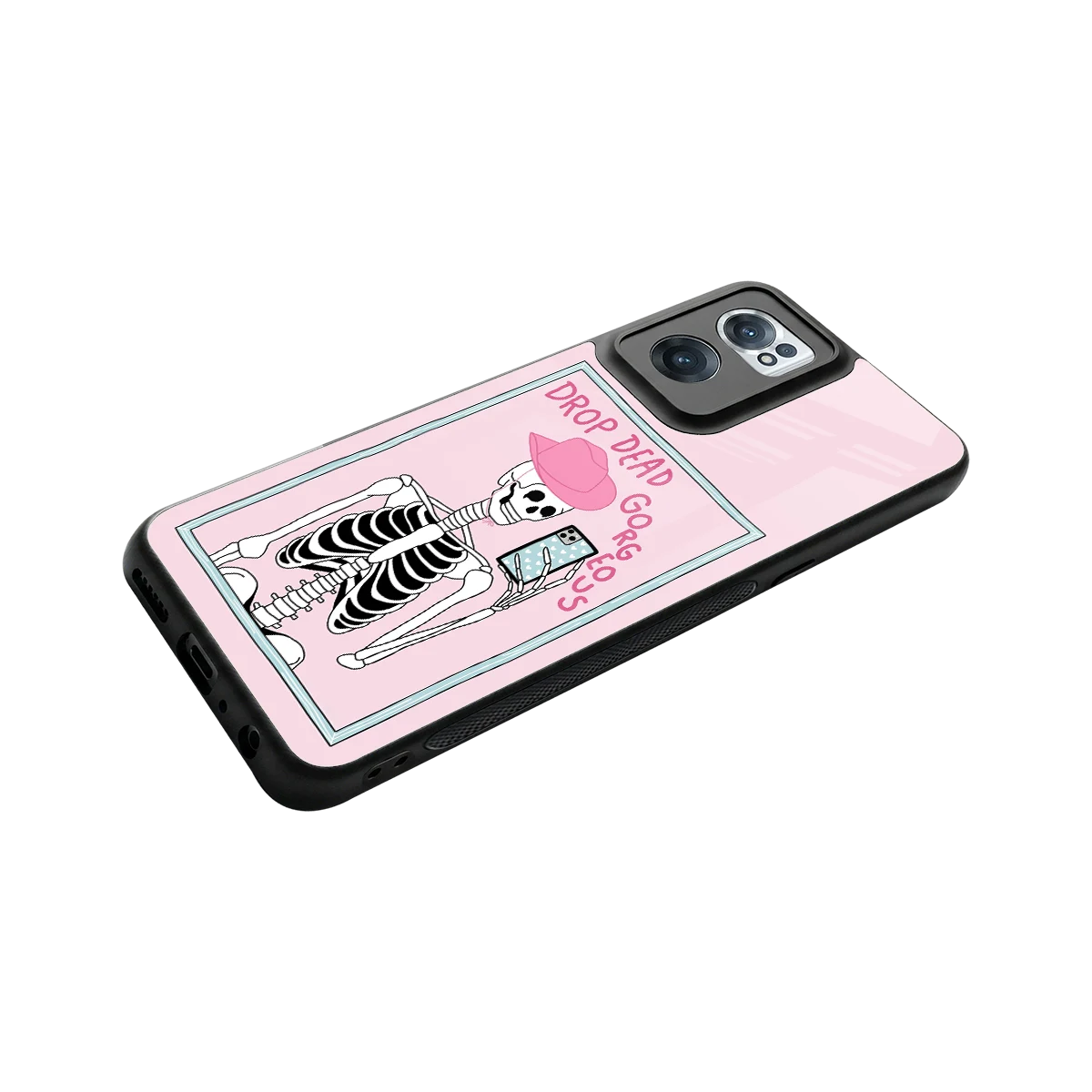 Drop Dead Gorgeous stylish phone case for oneplus nord ce 2 | glossy glass and slim fit