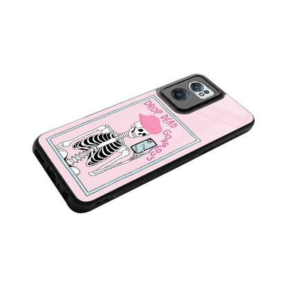 Drop Dead Gorgeous stylish phone case for oneplus nord ce 2 | glossy glass and slim fit