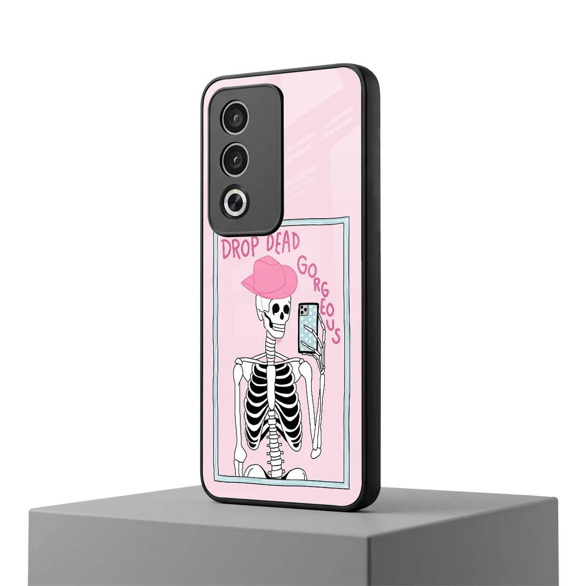 Drop Dead Gorgeous oppo a3 pro mobile cover | shockproof glass phone case