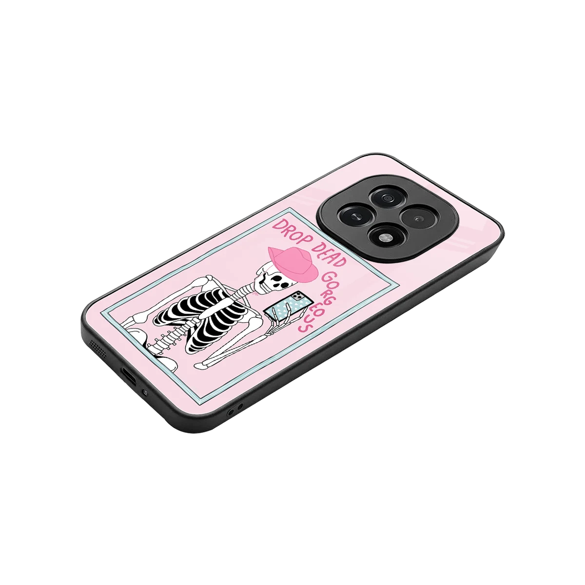 Drop Dead Gorgeous stylish phone case for oppo f29 5g | glossy glass and slim fit