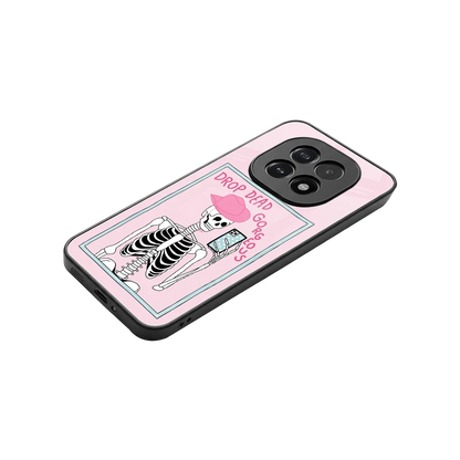Drop Dead Gorgeous stylish phone case for oppo f29 5g | glossy glass and slim fit