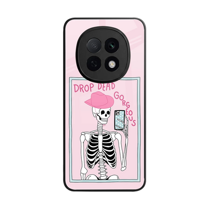 Drop Dead Gorgeous back phone cover | glass case for oppo f29 pro 5g