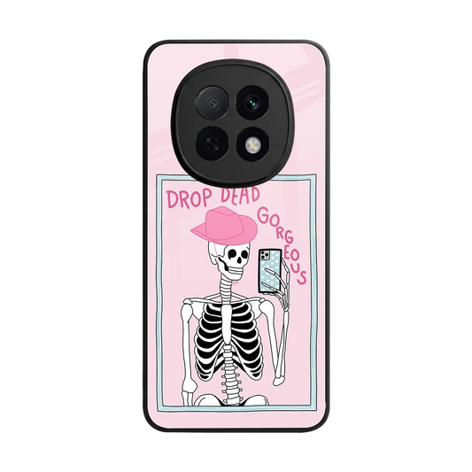 Drop Dead Gorgeous back phone cover | glass case for oppo f29 pro 5g