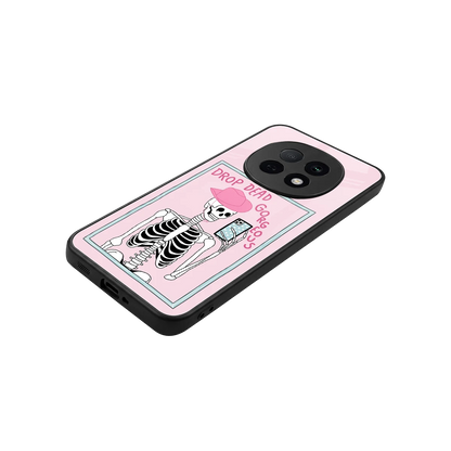 Drop Dead Gorgeous stylish phone case for oppo f29 pro 5g | glossy glass and slim fit