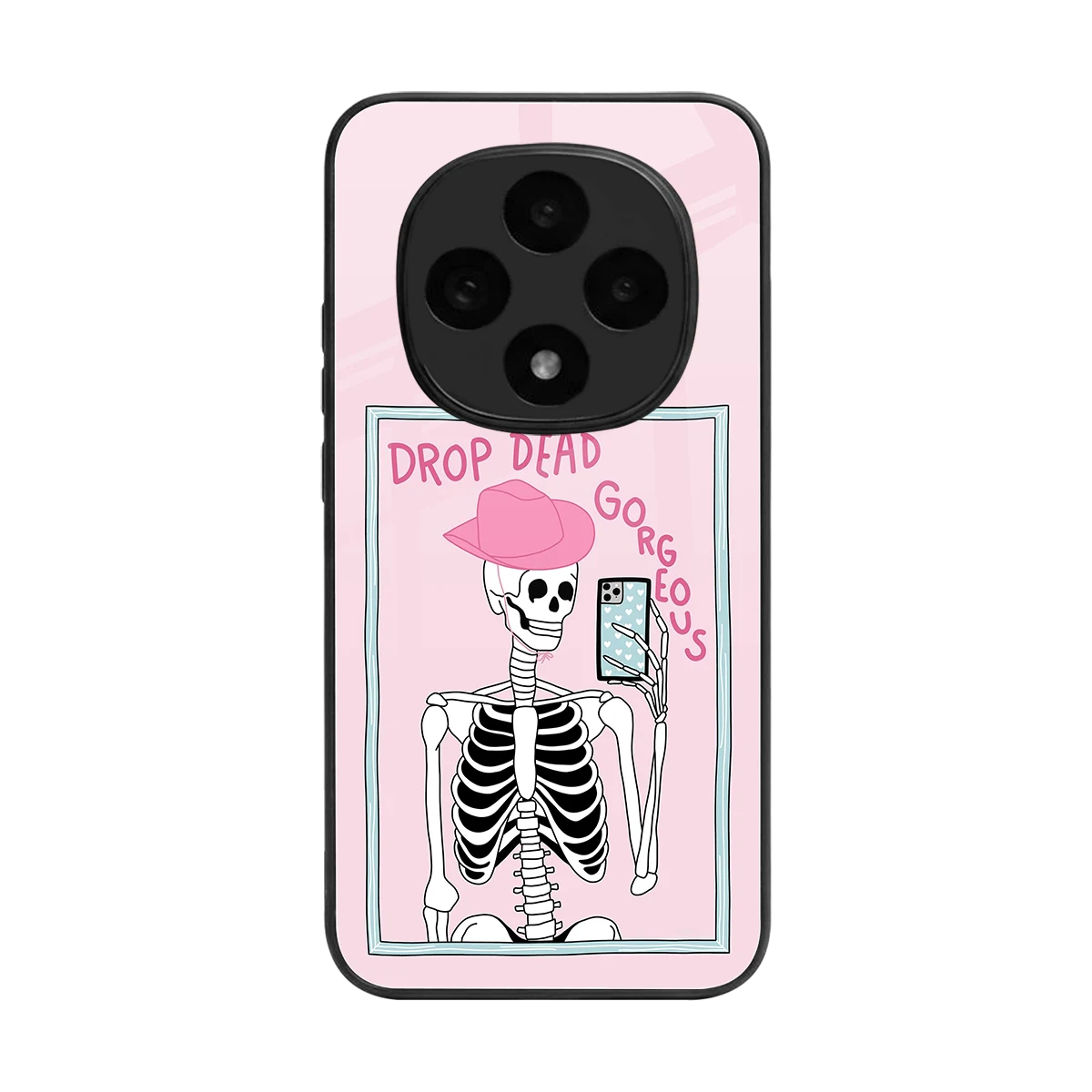 Drop Dead Gorgeous back phone cover | glass case for oppo f31 pro 5g
