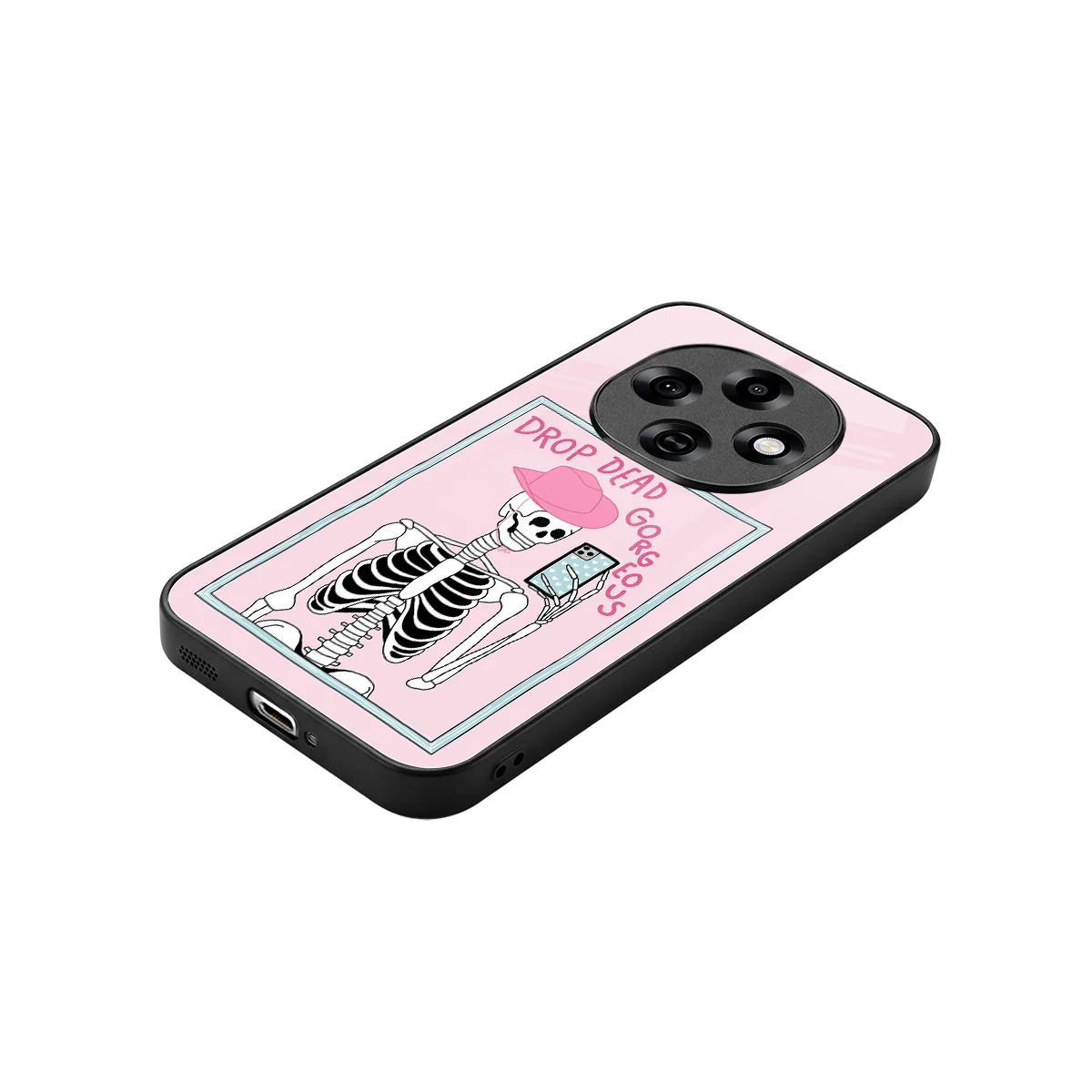 Drop Dead Gorgeous stylish phone case for oppo f31 pro 5g | glossy glass and slim fit