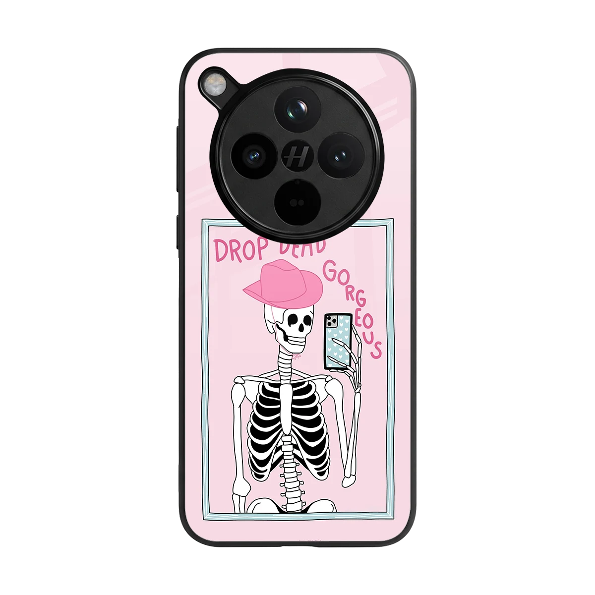 Drop Dead Gorgeous back phone cover | glass case for oppo find x8