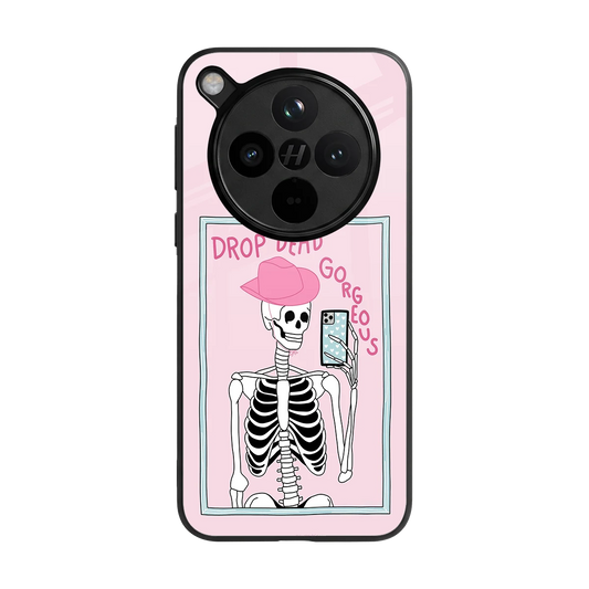 Drop Dead Gorgeous back phone cover | glass case for oppo find x8