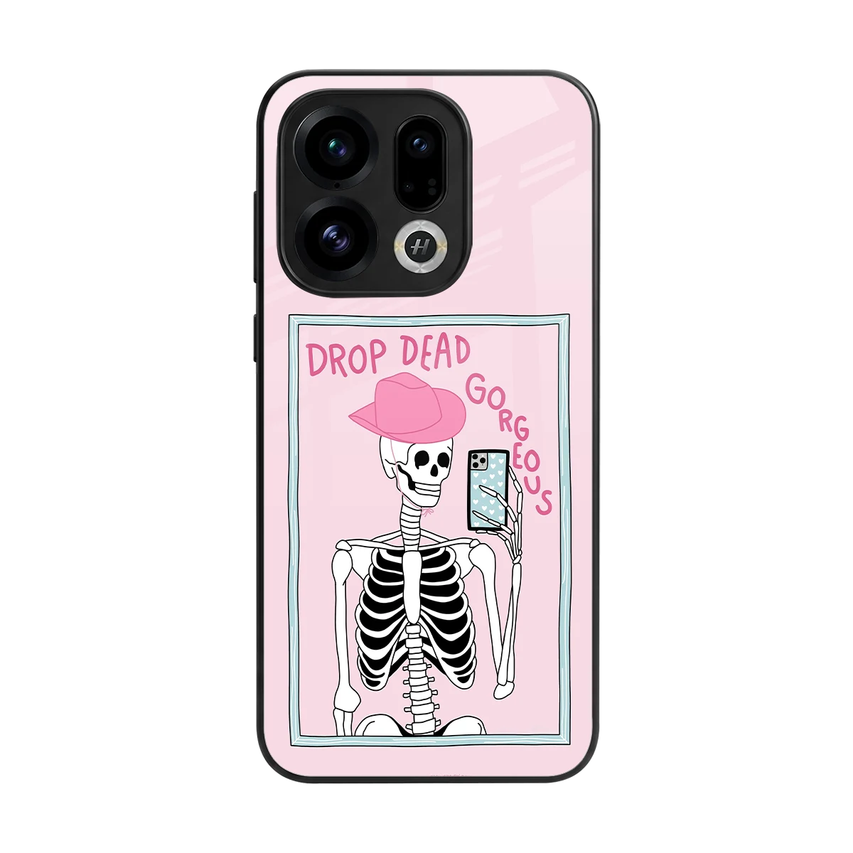 Drop Dead Gorgeous back phone cover | glass case for oppo find x9
