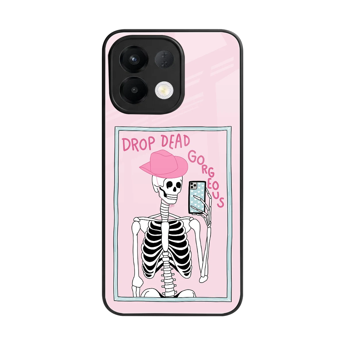 Drop Dead Gorgeous back phone cover | glass case for oppo k13 5g