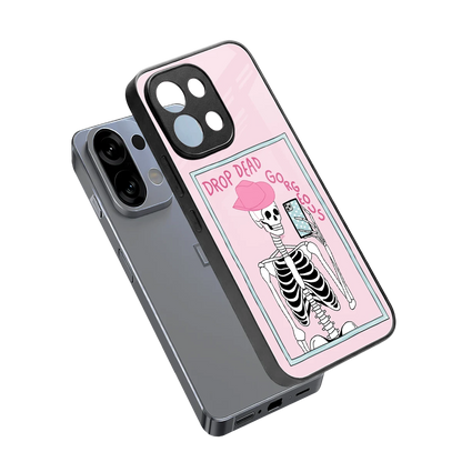 Drop Dead Gorgeous sleek oppo k13 5g cover with tempered glass back and TPU edges