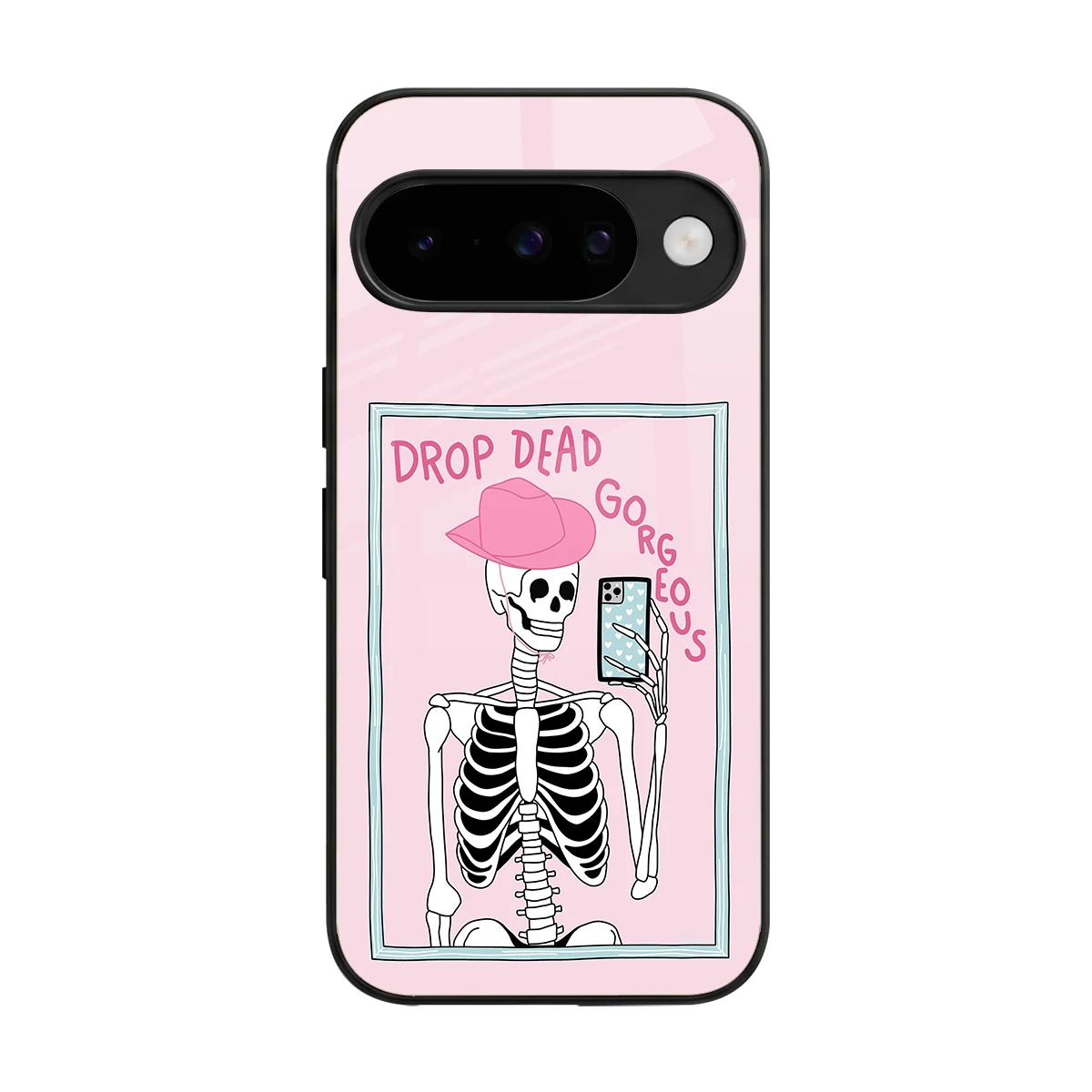 Drop Dead Gorgeous back phone cover | glass case for google pixel 10
