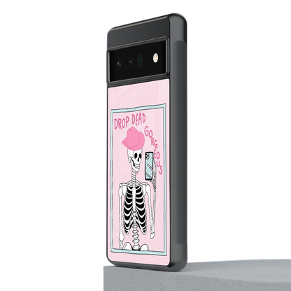 Drop Dead Gorgeous stylish phone case for google pixel 6 pro | glossy glass and slim fit