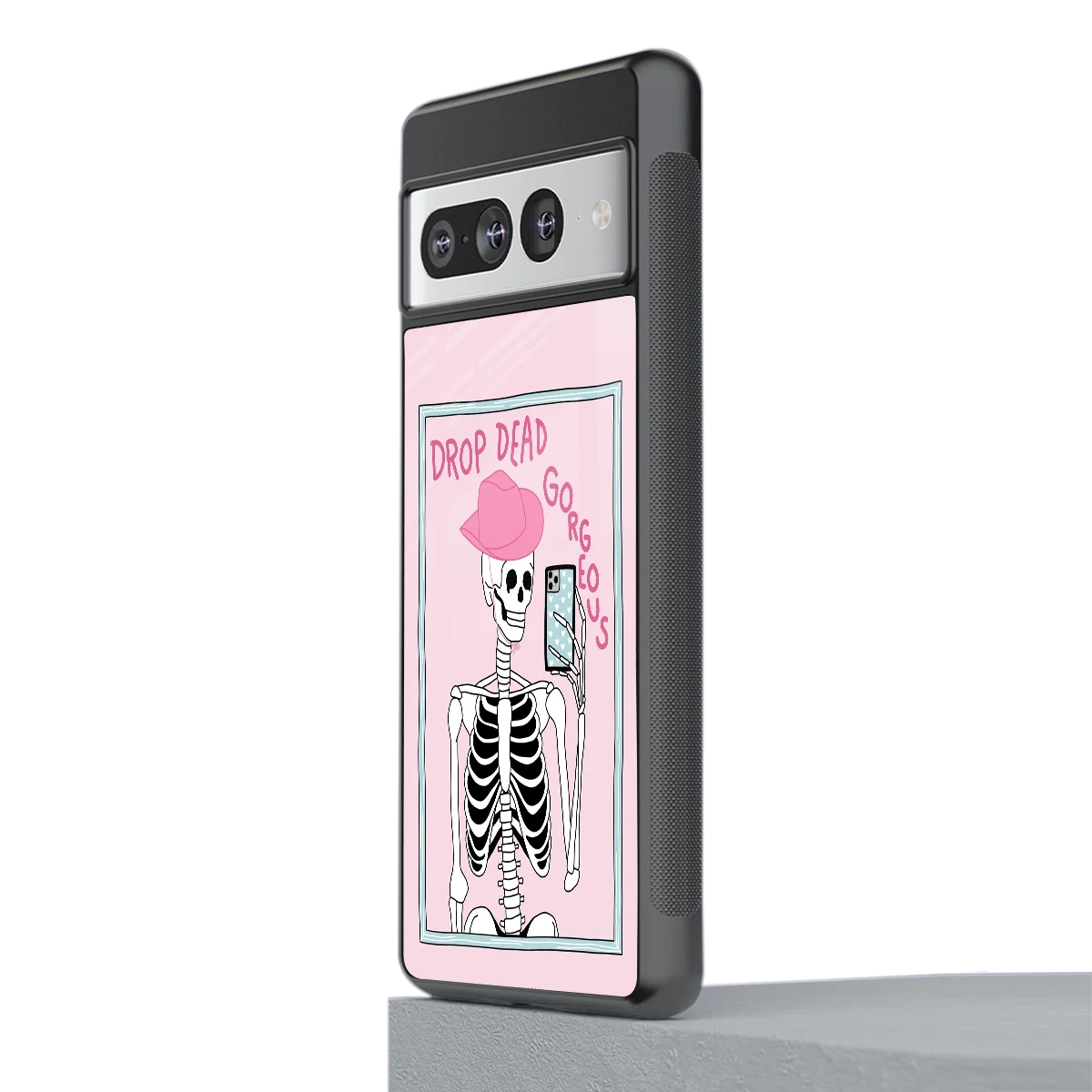 Drop Dead Gorgeous stylish phone case for google pixel 7 pro | glossy glass and slim fit