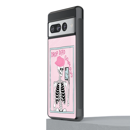 Drop Dead Gorgeous stylish phone case for google pixel 7 pro | glossy glass and slim fit