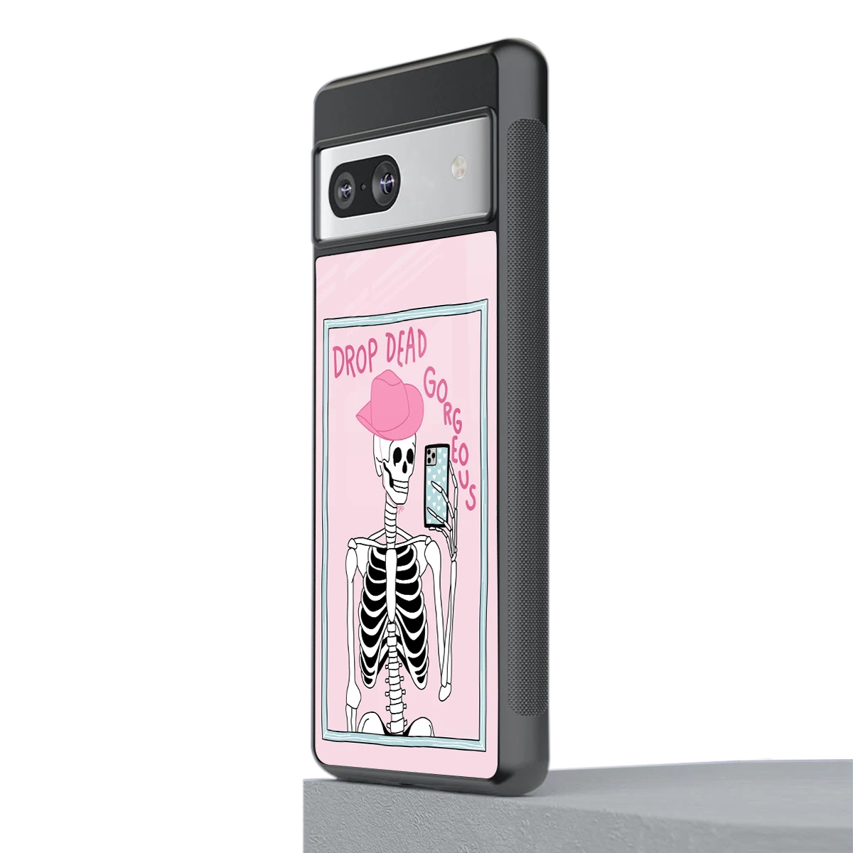 Drop Dead Gorgeous stylish phone case for google pixel 7 | glossy glass and slim fit