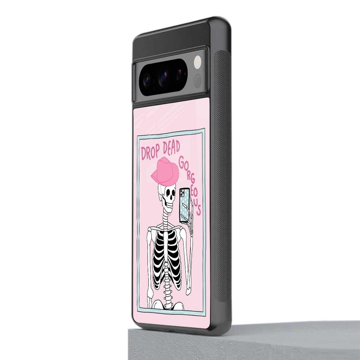 Drop Dead Gorgeous stylish phone case for google pixel 8 pro | glossy glass and slim fit