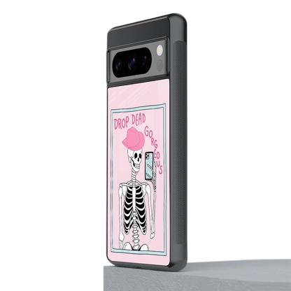 Drop Dead Gorgeous stylish phone case for google pixel 8 pro | glossy glass and slim fit
