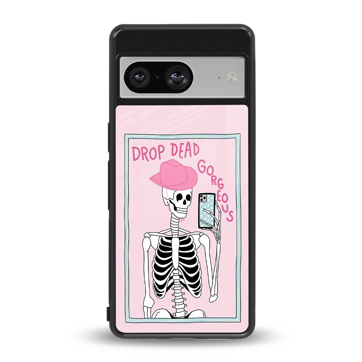 Drop Dead Gorgeous back phone cover | glass case for google pixel 8