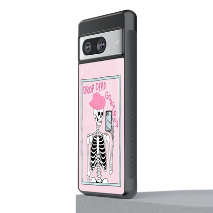 Drop Dead Gorgeous stylish phone case for google pixel 8 | glossy glass and slim fit