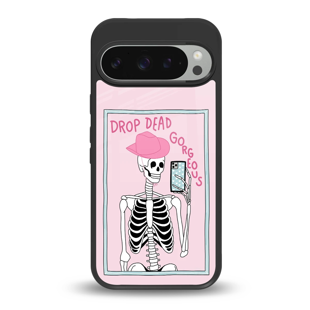 Drop Dead Gorgeous back phone cover | glass case for google pixel 9 pro xl