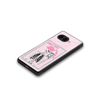 Drop Dead Gorgeous stylish phone case for google pixel 10a | glossy glass and slim fit
