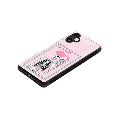 Drop Dead Gorgeous stylish phone case for samsung galaxy a06 5g | glossy glass and slim fit