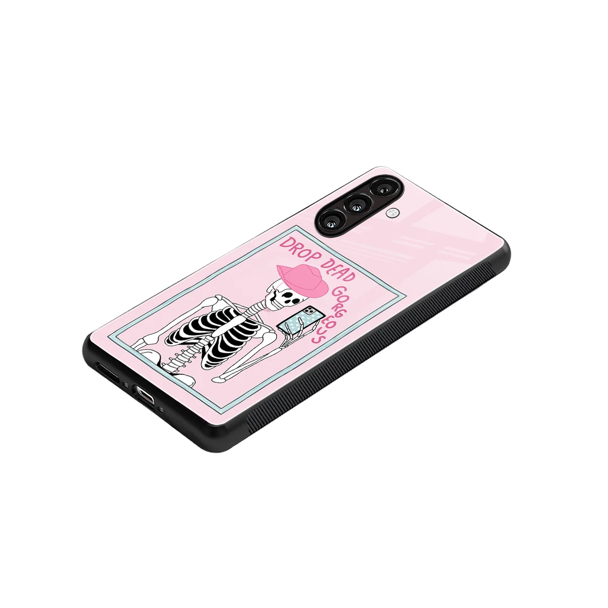 Drop Dead Gorgeous stylish phone case for samsung galaxy m56 5g | glossy glass and slim fit