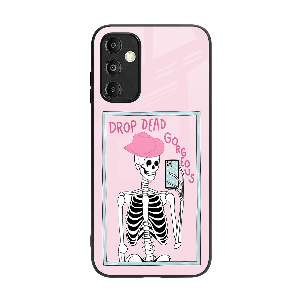 Drop Dead Gorgeous back phone cover | glass case for samsung galaxy m14 5g