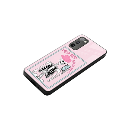 Drop Dead Gorgeous stylish phone case for samsung galaxy s20 fe | glossy glass and slim fit