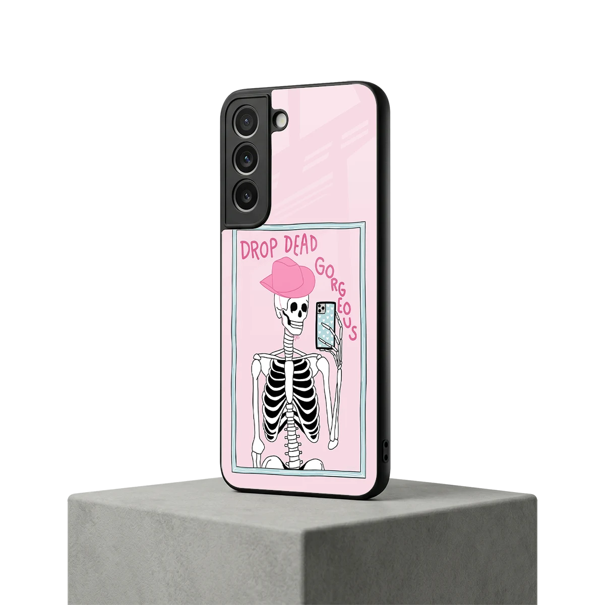 Drop Dead Gorgeous samsung galaxy s22 mobile cover | shockproof glass phone case