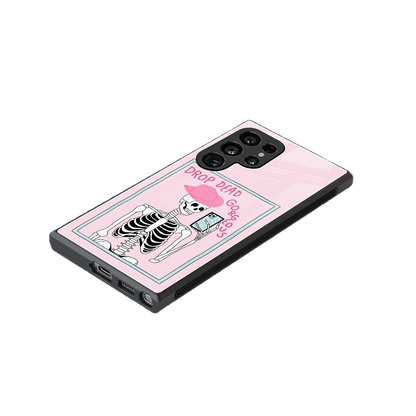 Drop Dead Gorgeous stylish phone case for samsung galaxy s23 ultra | glossy glass and slim fit