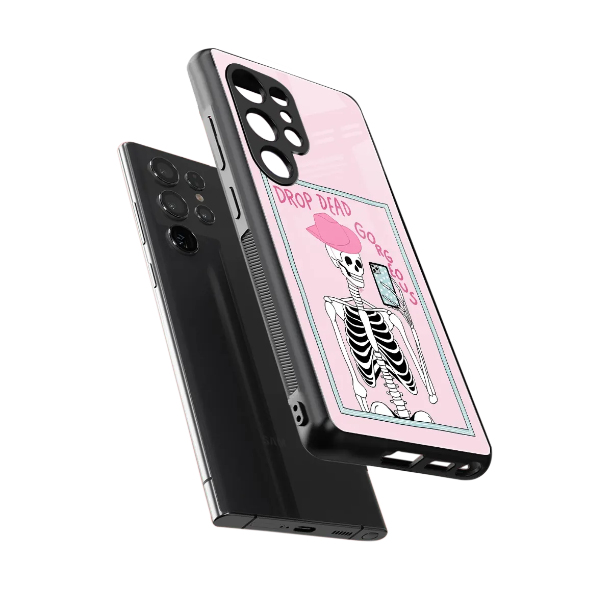 Drop Dead Gorgeous sleek samsung galaxy s26 ultra cover with tempered glass back and TPU edges