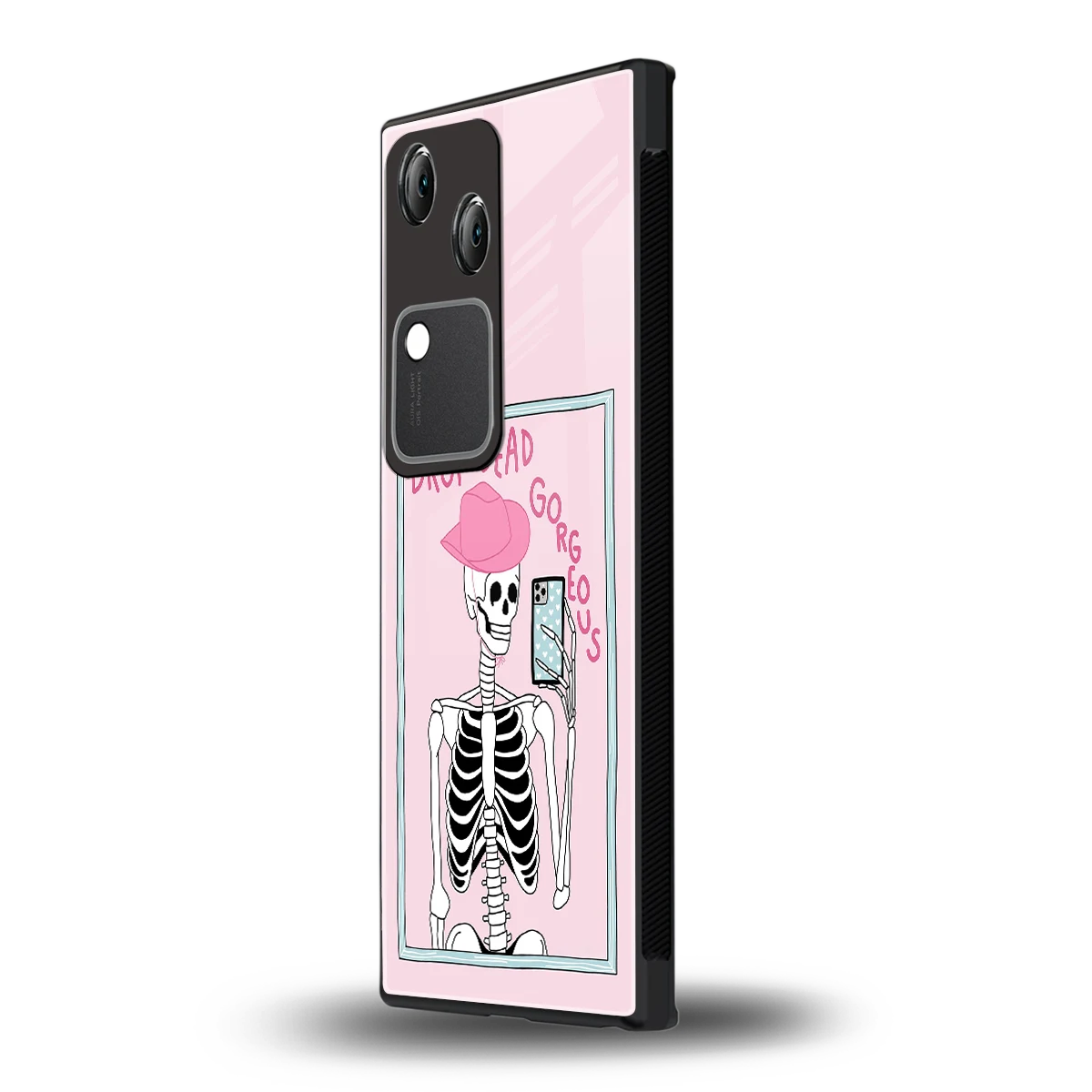 Drop Dead Gorgeous vivo v30 mobile cover | shockproof glass phone case