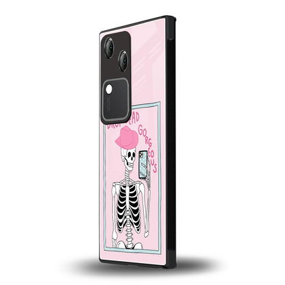 Drop Dead Gorgeous vivo v30 mobile cover | shockproof glass phone case