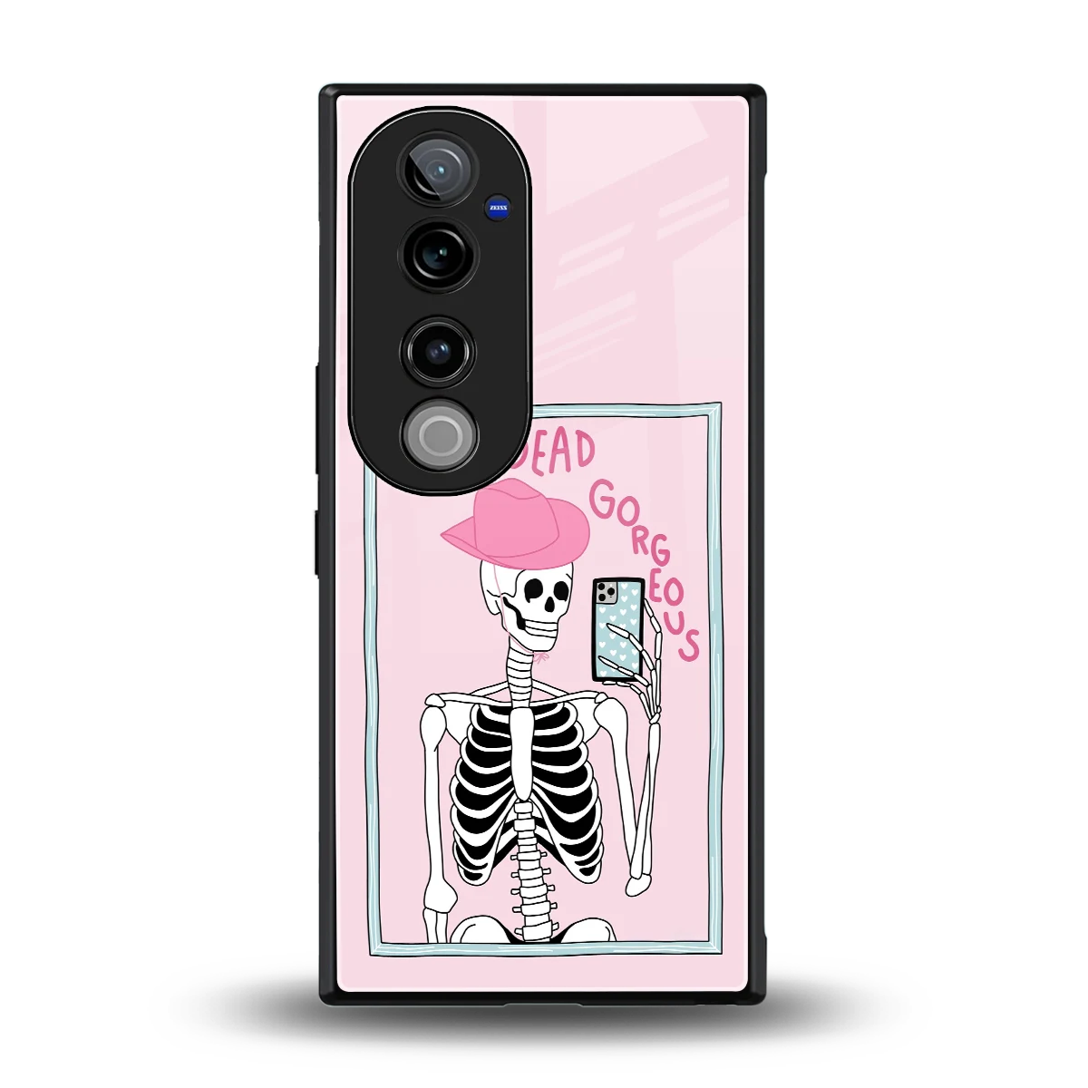 Drop Dead Gorgeous back phone cover | glass case for vivo v40 pro