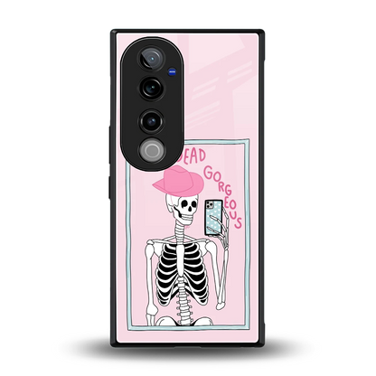 Drop Dead Gorgeous back phone cover | glass case for vivo v40 pro
