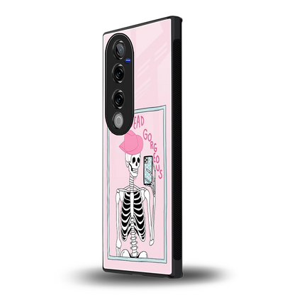 Drop Dead Gorgeous vivo v40 pro mobile cover | shockproof glass phone case