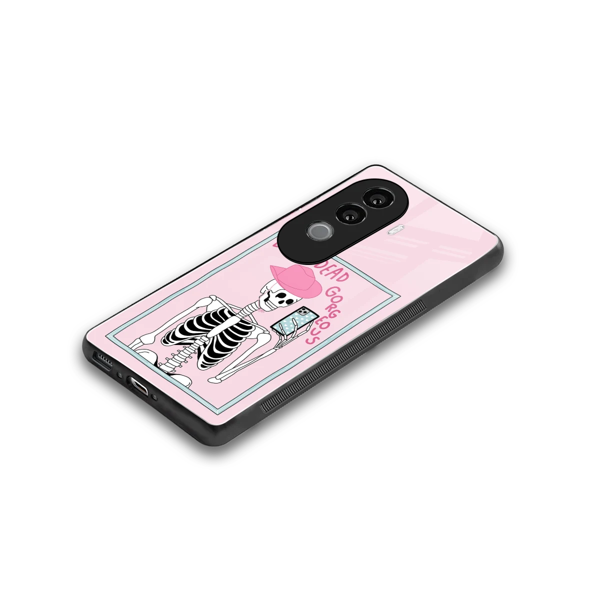 Drop Dead Gorgeous stylish phone case for vivo v40e | glossy glass and slim fit