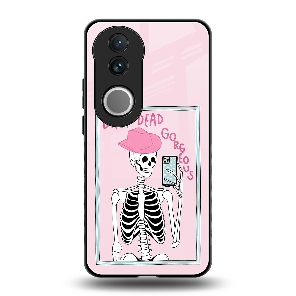Drop Dead Gorgeous back phone cover | glass case for vivo v50