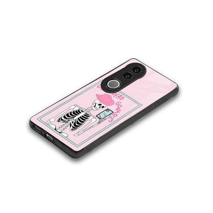 Drop Dead Gorgeous stylish phone case for vivo v50 | glossy glass and slim fit