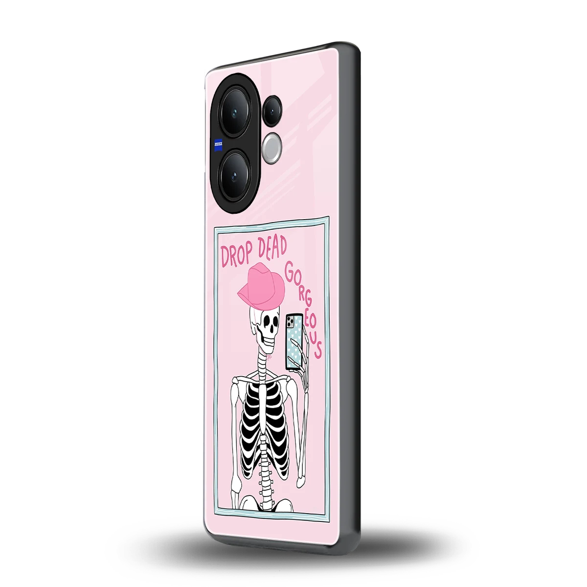 Drop Dead Gorgeous vivo v60 mobile cover | shockproof glass phone case