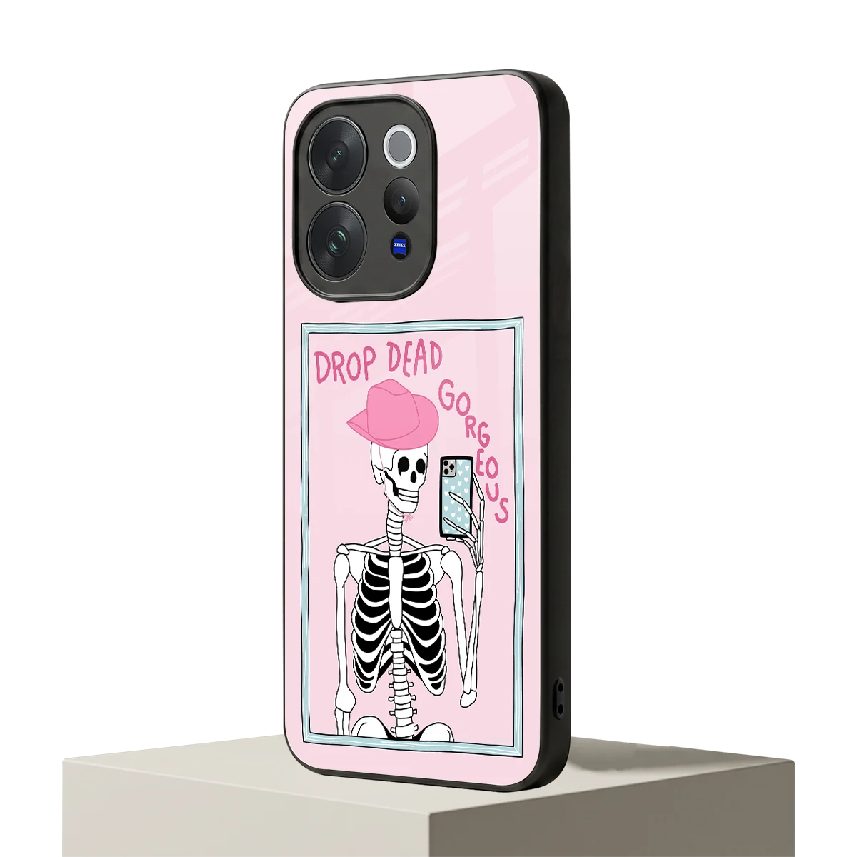 Drop Dead Gorgeous vivo v70 mobile cover | shockproof glass phone case