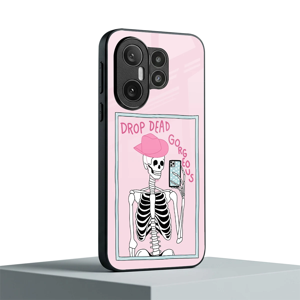 Drop Dead Gorgeous vivo x200 fe mobile cover | shockproof glass phone case
