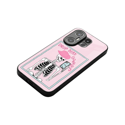 Drop Dead Gorgeous stylish phone case for vivo x200 fe | glossy glass and slim fit