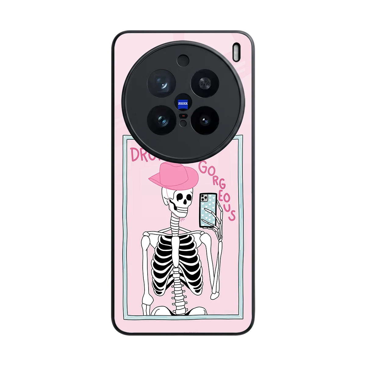 Drop Dead Gorgeous back phone cover | glass case for vivo x200 pro