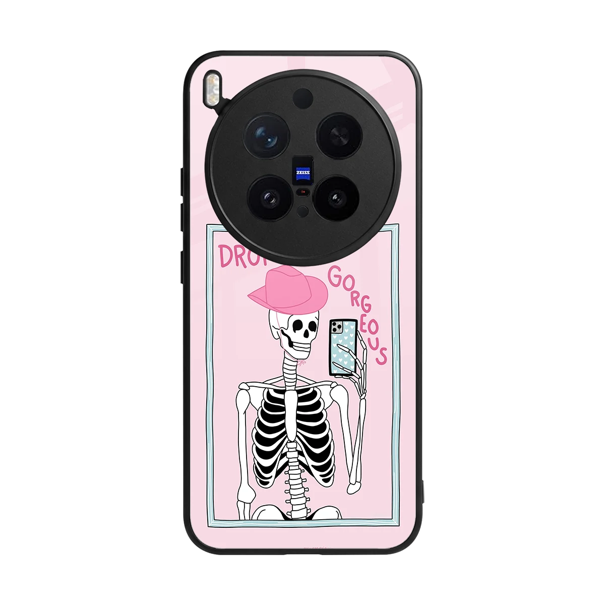 Drop Dead Gorgeous back phone cover | glass case for vivo x300 pro