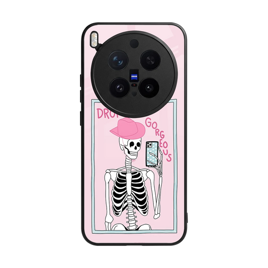 Drop Dead Gorgeous back phone cover | glass case for vivo x300 pro